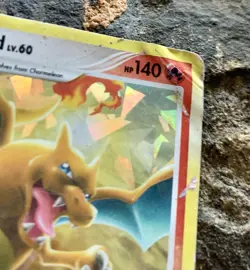 Pokemon Charizard Arceus Card. 1/99. Bent Corner - Image 4