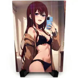 Steins;Gate Kurisu Makise Sexy Hot Anime Waifu Girl Lewd Goddess Story Art Card - Image 1