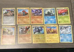 Pokemon BW/XY Flashfire Dark Explorers Bulk Card lot Of 10 Rares Luxray Rev Holo - Image 1