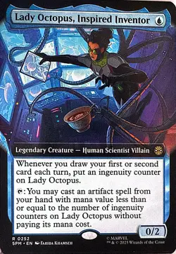 Lady Octopus, Inspired Inventor (Extended Art) Non- Foil R Marvel's Spider-Man 2 - Image 1