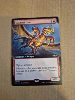 Goldlust Triad (Extended Art) Commander: Tarkir: Dragonstorm Regular - Image 1