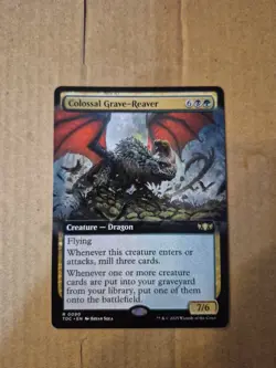 Colossal Grave-Reaver (Extended Art) Commander: Tarkir: Dragonstorm Regular - Image 1