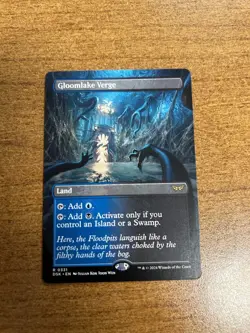 Gloomlake Verge (Borderless) Duskmourn: House of Horror Regular NM-M Unplayed - Image 1