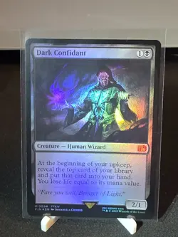 MAGIC FINAL FANTASY DARK CONFIDANT (MYTHIC) FOIL M 94 FIN MTG FCA TCG NM - Image 1