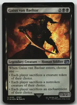Gaius van Baelsar foil U FINAL FANTASY 102 NM - Image 1