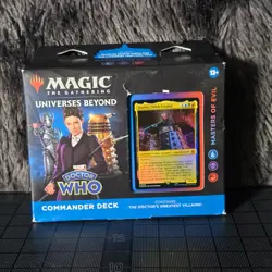 MTG Universes Beyond: Doctor Who Commander Deck - Masters of Evil - Davros- - Image 1