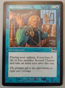 Mtg Second Chance Urza's Legacy Rare Magic The Gathering Nm #03 - Image 1
