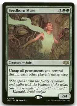 Seedborn Muse #268 MTG Tarkir Dragonstorm TDC NM X1 - Image 1