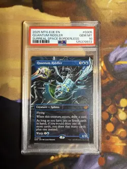 Quantum Riddler (Borderless) Edge of Eternities Regular *Pop 1!* - Image 1