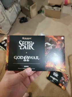Secret Lair Mtg God Of War Greek Foil - Image 1