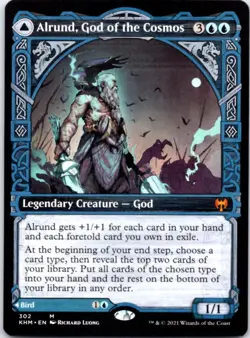 Alrund, God of the Cosmos (Showcase) - Kaldheim - 302 NM - Image 1