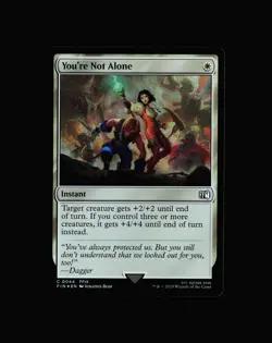 MTG: You're Not Alone #44 C Foil NM FINAL FANTASY - Image 1
