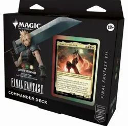 Magic The Gathering -Final Fantasy - Limit Break - Commander Deck Sealed NEW - Image 1