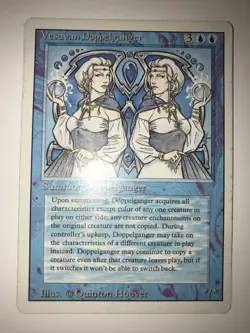 1x Vesuvan Doppelganger English 3rd Edition Revised MTG Magic HP - Image 1