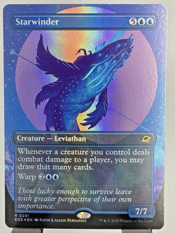 Starwinder [Borderless Foil] #291 Magic Edge of Eternities - Image 1