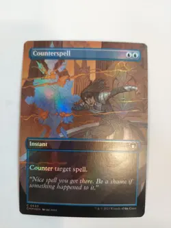 Counterspell (Borderless) Commander Masters Foil - Image 1