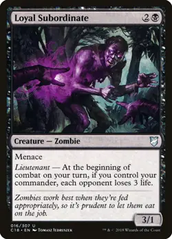 Loyal Subordinate [Commander 2018] Magic MTG - Image 1