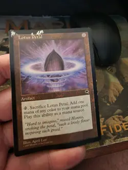 Tempest MTG 1 Lotus Petal Magic - Image 1