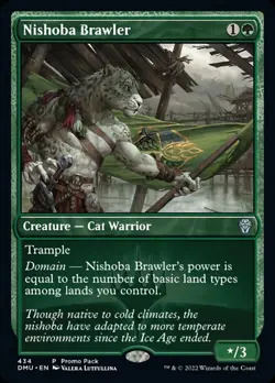 Nishoba Brawler (Promo Pack) [Dominaria United Promos] Magic MTG - Image 1