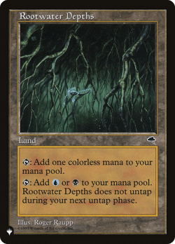 Rootwater Depths [The List] Magic MTG - Image 1