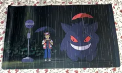 Gengar As Totoro Fanart Pokemon Playmat Fan Made Mousepad Desk mat - Image 1