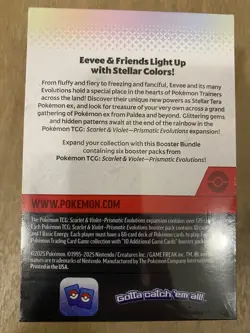 Pokemon TCG Prismatic Evolutions Booster Bundle 6 Packs NEW/Factory Sealed - Image 2