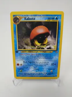 Pokemon 1st Edition Kabuto 56/75 Neo Discovery QTY - Image 1