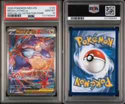 2025 Pokemon Mega Evolutions Mega Latias ex 181 PSA 10 - SIR - Image 3