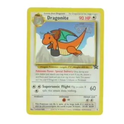 Pokemon Dragonite Black Star Promo Pokemon First Movie stamp 1999 LP - Image 1