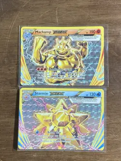 Machamp And Starmie BREAK 60/108 32/108 Pokemon Evolutions - Image 1