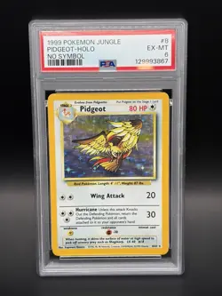 1999 POKEMON JUNGLE PIDGEOT-HOLO PSA 6 - Image 1