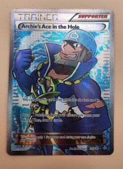 Pokemon Archie's Ace in the Hole 157/160 Primal Clash Ultra Rare Holo HP - Image 3