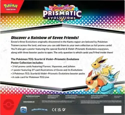 Scarlet & Violet Prismatic Evolutions Poster Collection SEALED - Pokemon TCG - Image 2