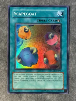 YUGIOH SCAPEGOAT DLG1-EN091 SUPER UNLIMITED ED NM - Image 1