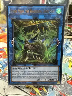 Yugioh Flying Mary, The Wandering Ghost Ship ROTA-EN047 Ultra Rare NM - Image 1
