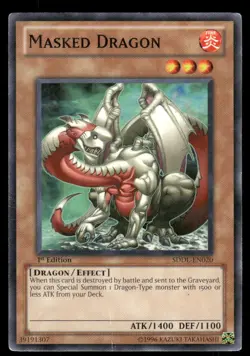 Structure Deck: Dragunity Legion #SDDL-EN020 Masked Dragon - Image 1