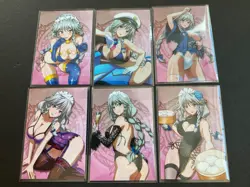 High School DXD - Grayfia - 6 cards - READ DESCRIPTION - Goddess Story ACG - Image 1