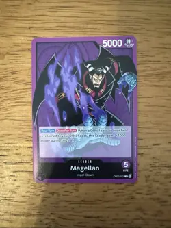 Magellan - OP02-071 - Leader - Near Mint - English - One Piece Card Game - Image 1
