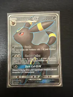 Umbreon GX - 142/149 - Pokemon Sun Moon Base Set Full Art Ultra Rare Card LP - Image 1