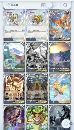 POKEMON TCG POCKET ACCOUNT - Top 10k - x6 OAKS - Crown Rare Candy - 17k cards - Image 4