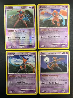 Pokemon TCG Deoxys Card Set All Forms 2008 Lightly Played - Image 1