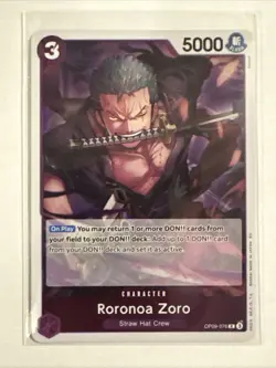 ONE PIECE 28 CARD LOT SPARKLE SUPER RARE NAMI LUFFY ZORO SANJI SHANKS MIHAWK KID - Image 5
