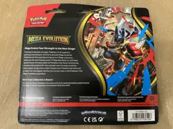 Pokemon TCG Mega Evolution 3-Pack Blister Card Psyduck Foil Promo NEW/Sealed - Image 2