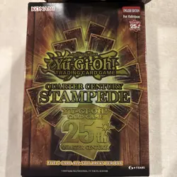 YU-GI-OH! 25TH Century Stampede Trading Card Game -NEW- LOT OF 10 w/Display Box! - Image 2
