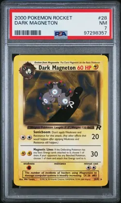 Dark Magneton 28/82 Team Rocket Regular for sale online - Image 1