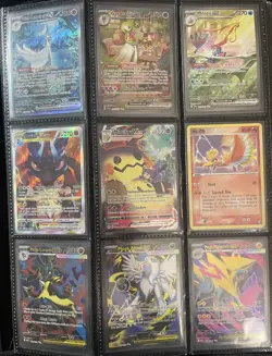 Pokemon Singles & PSA Slab Lot / 189 Cards, 16 Slabs / SIR, IR, SR, Mid-Era - Image 1