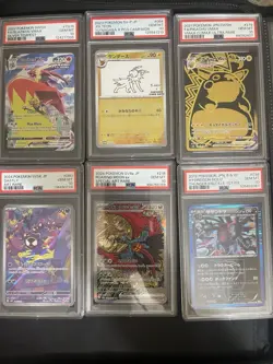 Pokemon Singles & PSA Slab Lot / 189 Cards, 16 Slabs / SIR, IR, SR, Mid-Era - Image 2