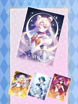 Sailor Moon Trading Card Game 13 Pack Collector CCG Booster Box Jingu HOT - Image 2