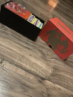 Box Of Pokemon Cards Mixed Up And Many Different Types - Image 1
