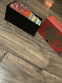 Box Of Pokemon Cards Mixed Up And Many Different Types - Image 2